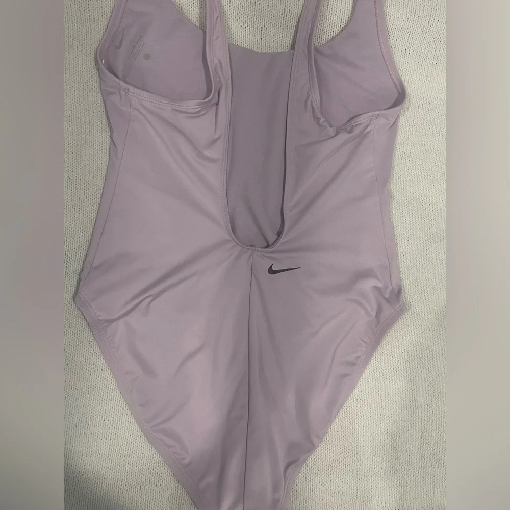 Nike Icon lilac logo One-Piece Swimsuit women’s large - Picture 7 of 11